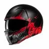 Mentoniera Removibile Casco Hjc I20 Scraw Rosso Nero