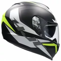 HJC C70 TROKY Integralhelm -Vendite HJC hjc c70 troky matt schwarz fluo gelb mc4hsf s 119171sgs 3 4