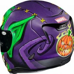 HJC RPHA11 GREEN GOBLIN MARVEL MC48SF Integralhelm -Vendite HJC hjc rpha11 green goblin marvel mc48sf integralhelm violett gruen xl 119305vixl 3