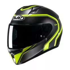 Policarbonato Casco Hjc C10 Elie Giallo Nero
