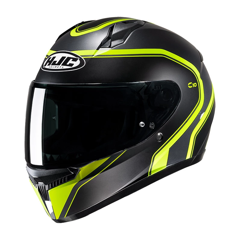 Policarbonato Casco Hjc C10 Elie Giallo Nero 1 Policarbonato Casco Hjc C10 Elie Giallo Nero