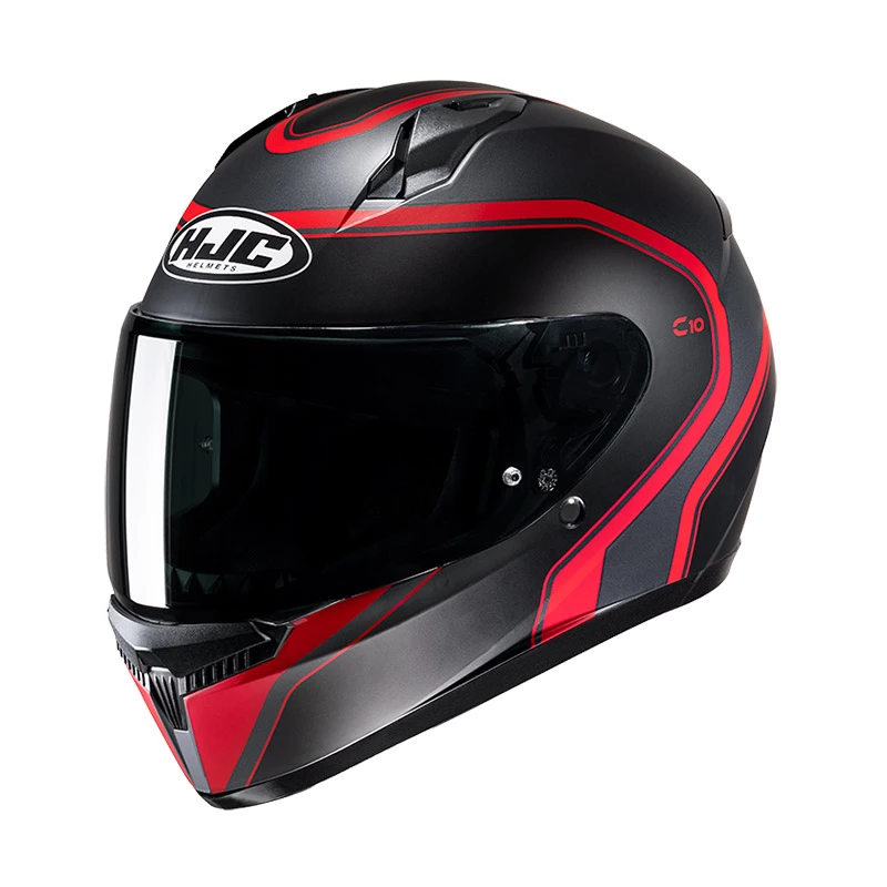 Policarbonato Casco Hjc C10 Elie Rosso Nero 1 Policarbonato Casco Hjc C10 Elie Rosso Nero