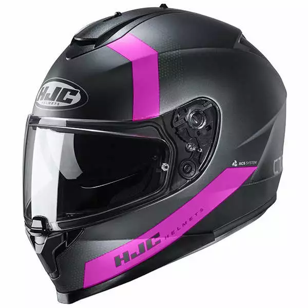 Policarbonato Casco Hjc C70 Eura Fucsia 1 Policarbonato Casco Hjc C70 Eura Fucsia