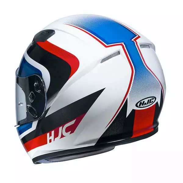 Policarbonato Casco Hjc Cs-15 Rako Rosso Blu 2 Policarbonato Casco Hjc Cs-15 Rako Rosso Blu - immagine 2