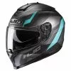 Policarbonato Casco Hjc C70 Silon Nero Teal