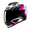 Policarbonato Casco Hjc C10 Tins Rosa Grigio