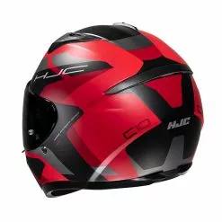 Policarbonato Casco Hjc C10 Tins Nero Rosso -Vendite HJC hjc c70 tins rosso 2