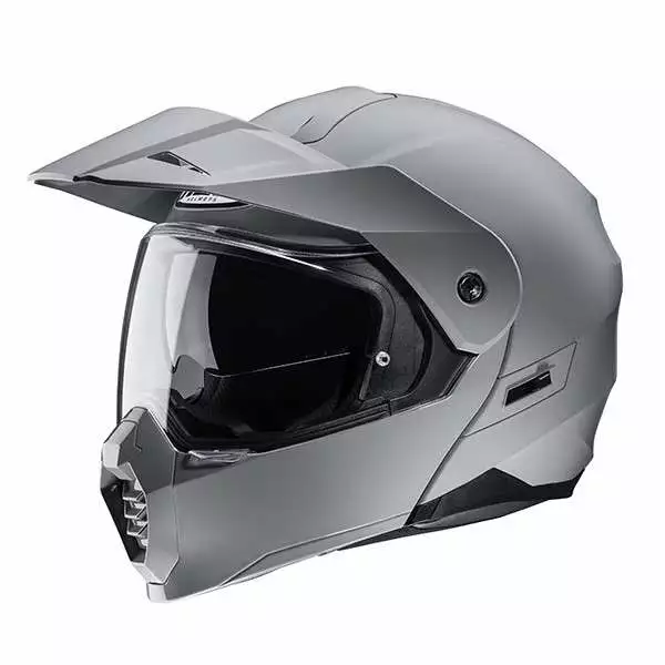 Policarbonato Casco Modulare Hjc C80 Grigio 1 Policarbonato Casco Modulare Hjc C80 Grigio