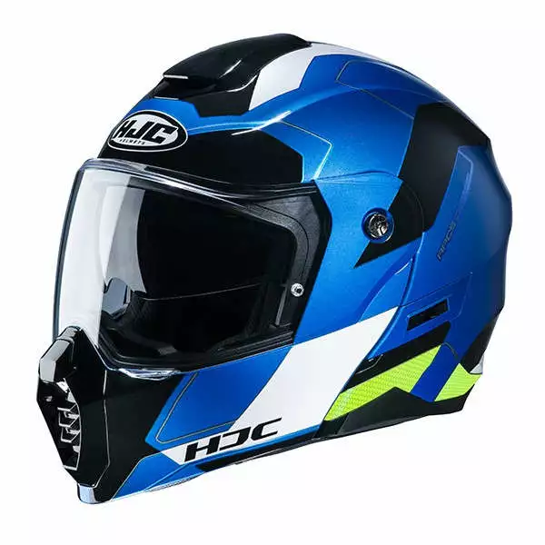 Policarbonato Hjc C80 Rox Blu 2 Policarbonato Hjc C80 Rox Blu - immagine 2