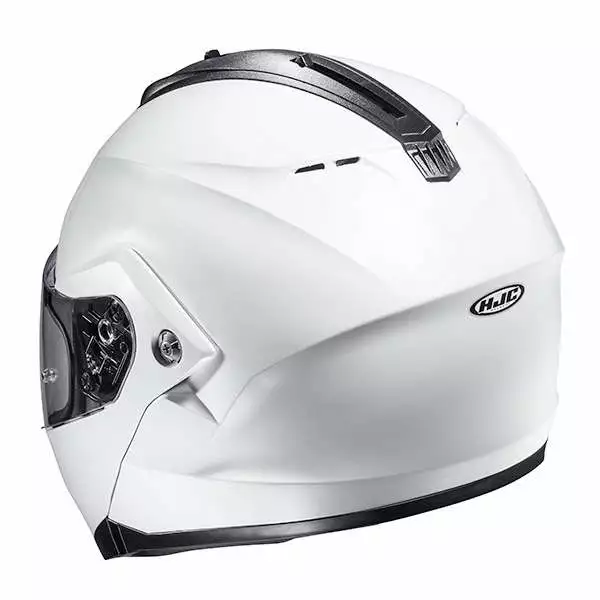 Policarbonato Casco Modulare Hjc C91 Bianco 3 Policarbonato Casco Modulare Hjc C91 Bianco - immagine 3