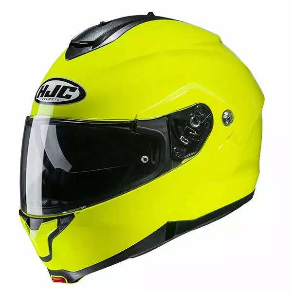 Policarbonato Casco Modulare Hjc C91 Giallo Fluo 1 Policarbonato Casco Modulare Hjc C91 Giallo Fluo