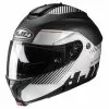 Policarbonato Casco Modulare Hjc C91 Prod Nero Grigio