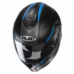 Policarbonato Casco Modulare Hjc C91 Tero Nero Blu -Vendite HJC hjc c91 tero blu 3