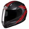 Policarbonato Casco Bimbo Hjc Cl Y Strix Nero Rosso