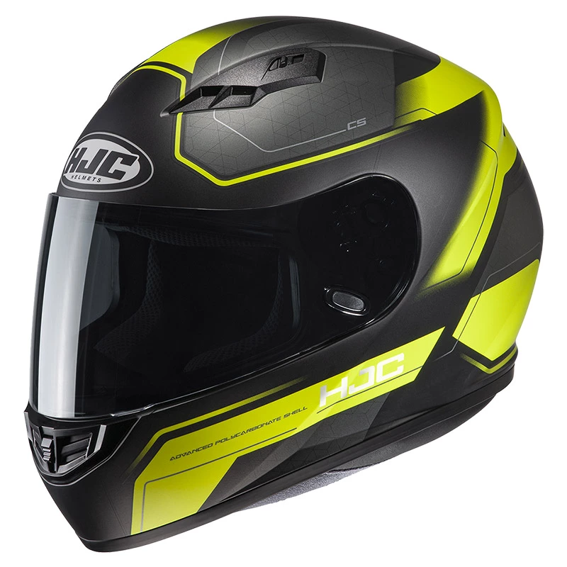 Policarbonato Casco Hjc Cs-15 Inno Giallo Nero 1 Policarbonato Casco Hjc Cs-15 Inno Giallo Nero