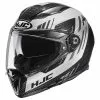 Fibra Casco Hjc F70 Carbon Kesta Nero