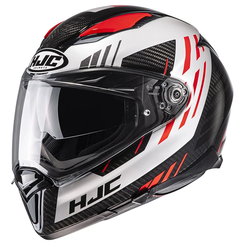 Fibra Casco Hjc F70 Carbon Kesta Rosso 1 Fibra Casco Hjc F70 Carbon Kesta Rosso