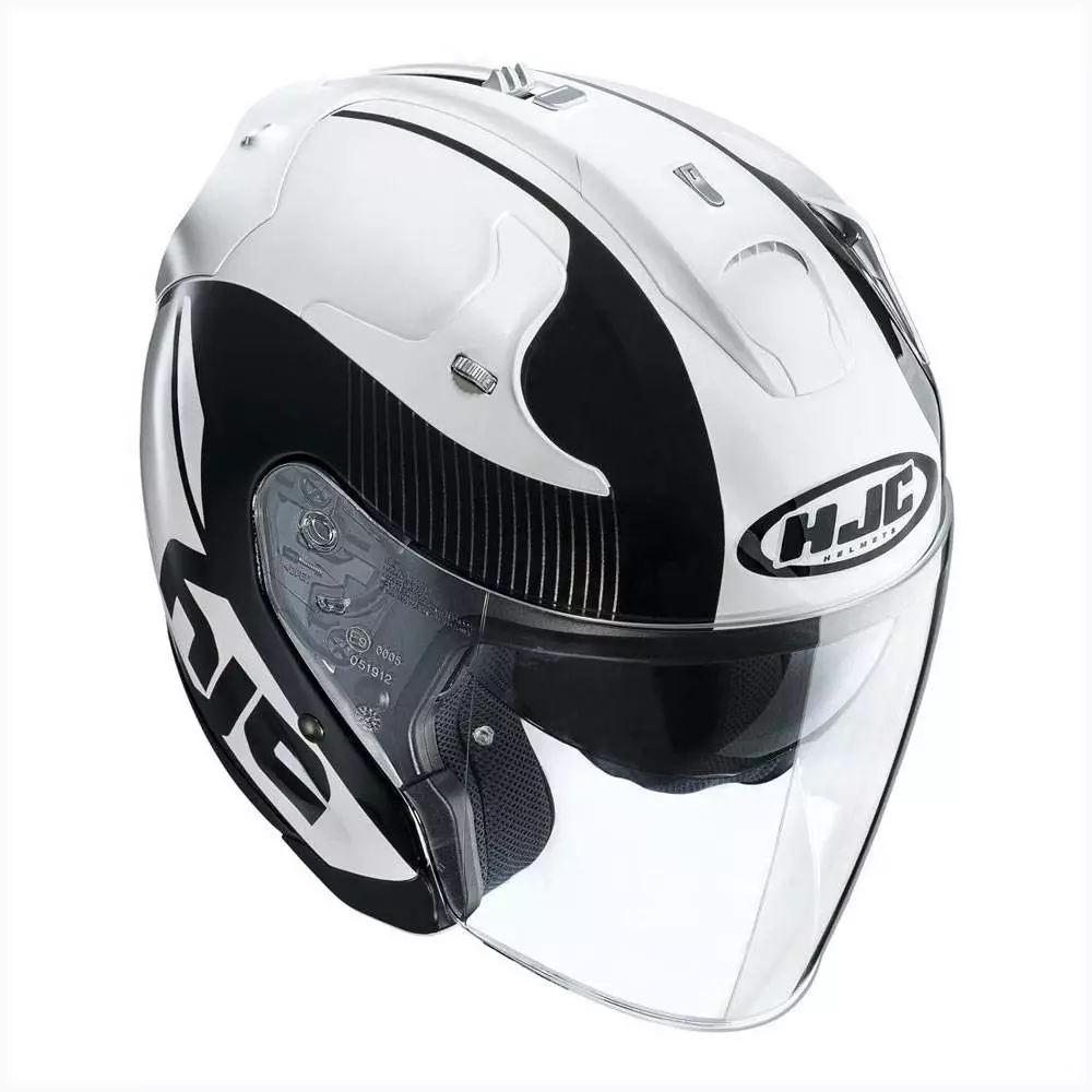 Fibra Hjc Casco Fg Jet Acadia Bianco 1 Fibra Hjc Casco Fg Jet Acadia Bianco