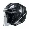 Fibra Casco Hjc Fg Jet Komina Argento