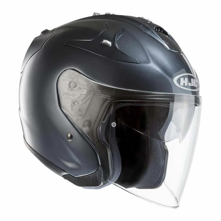 Fibra Hjc Casco Fg Jet Metal Antracite 1 Fibra Hjc Casco Fg Jet Metal Antracite