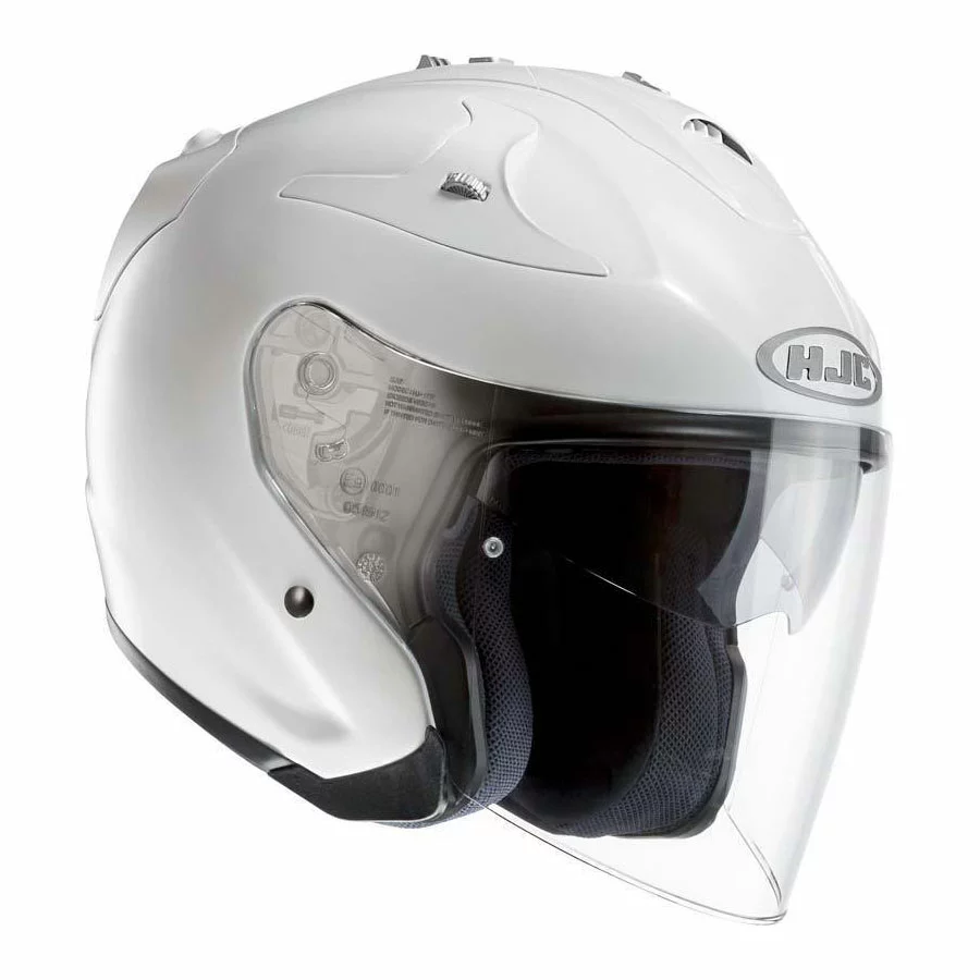 Fibra Hjc Casco Fg Jet Metal Bianco 1 Fibra Hjc Casco Fg Jet Metal Bianco
