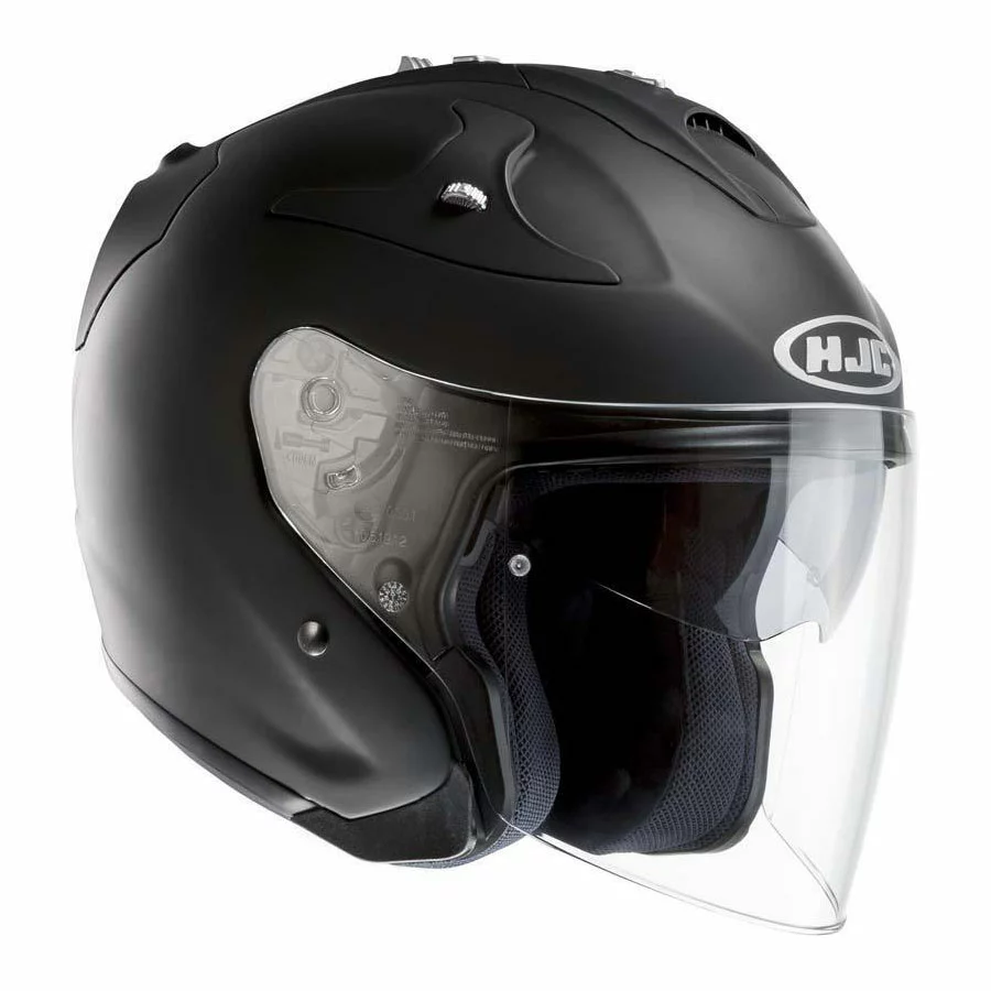 Fibra Hjc Casco Fg Jet Nero Opaco 1 Fibra Hjc Casco Fg Jet Nero Opaco