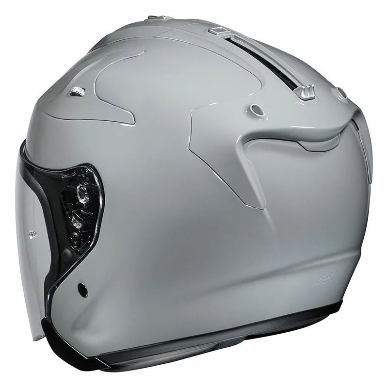 Fibra Casco Moto Hjc Fg Jet Grigio 3 Fibra Casco Moto Hjc Fg Jet Grigio - immagine 3
