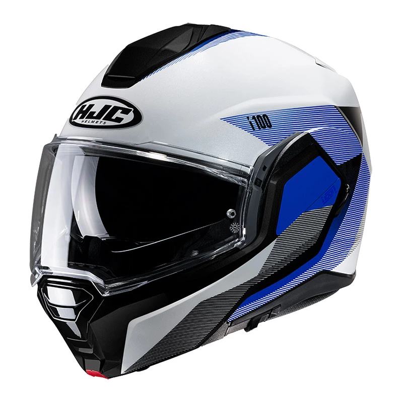Policarbonato Casco Modulare Hjc I100 Beston Bianco Blu 1 Policarbonato Casco Modulare Hjc I100 Beston Bianco Blu