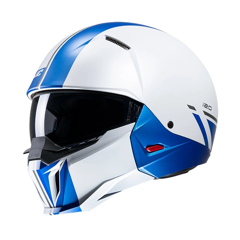 Mentoniera Removibile Casco Hjc I20 Batol Blu Bianco 1 Mentoniera Removibile Casco Hjc I20 Batol Blu Bianco