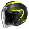 Policarbonato Casco Jet Hjc I30 Dexta Nero Giallo