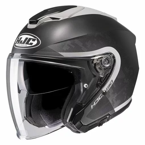 Policarbonato Casco Jet Hjc I30 Dexta Nero Grigio -Vendite HJC hjc i30 dexta grigio
