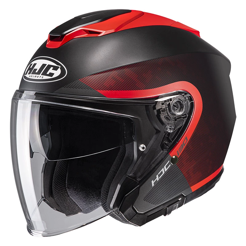 Policarbonato Casco Jet Hjc I30 Dexta Nero Rosso 1 Policarbonato Casco Jet Hjc I30 Dexta Nero Rosso
