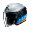Policarbonato Casco Hjc I30 Vicom Blu Arancio