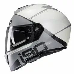 Policarbonato Casco Modulare Hjc I90 May Grigio