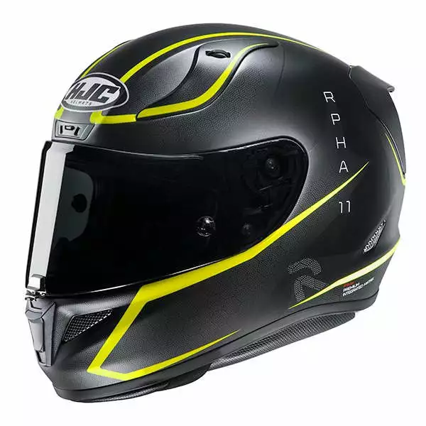 Fibra Casco Hjc Rpha 11 Jarban Giallo 1 Fibra Casco Hjc Rpha 11 Jarban Giallo