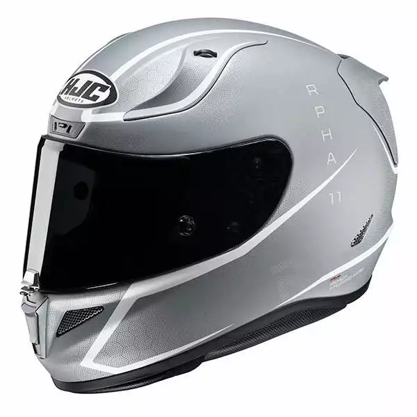 Fibra Casco Hjc Rpha 11 Jarban Grigio 1 Fibra Casco Hjc Rpha 11 Jarban Grigio