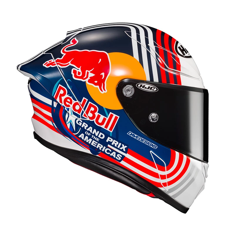 Fibra Casco Hjc Rpha 1 Red Bull Austin Gp 4 Fibra Casco Hjc Rpha 1 Red Bull Austin Gp - immagine 4