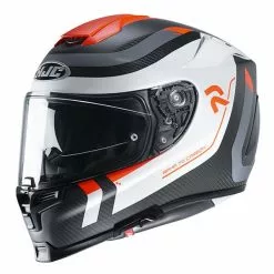 Fibra Casco Hjc Rpha 70 Carbon Reple Rosso