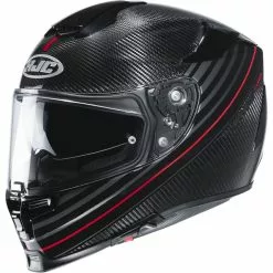Fibra Casco Hjc Rpha 70 Carbon Artan Rosso Nero