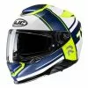 Fibra Casco Hjc Rpha 71 Zecha Blu Giallo