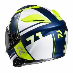 Fibra Casco Hjc Rpha 71 Zecha Blu Giallo -Vendite HJC hjc rpha71 zecha blu 3