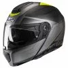 Fibra Casco Modulare Hjc Rpha 90s Cadan Giallo Grigio