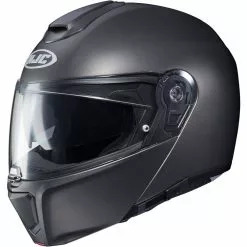 Fibra Casco Modulare Hjc Rpha 90s Titanio Opaco