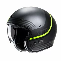 Custom Casco Hjc V31 Byron Giallo Nero