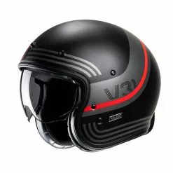 Custom Casco Hjc V31 Byron Rosso Nero