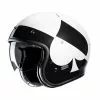 Custom Casco Hjc V31 Kuz Nero Bianco