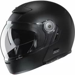 Fibra Casco Modulare Hjc V90 Nero Opaco